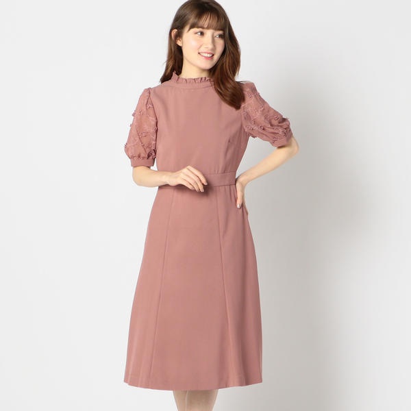 楽天市場 レース袖ワンピース ミッシュ マッシュ Misch Masch 丸井 マルイ 楽天市場店