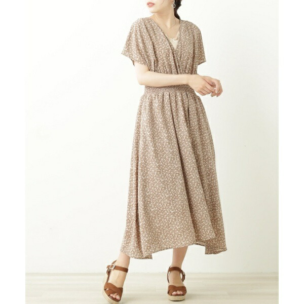 楽天市場 花柄カシュクールワンピース レイカズン Ray Cassin 丸井 マルイ 楽天市場店