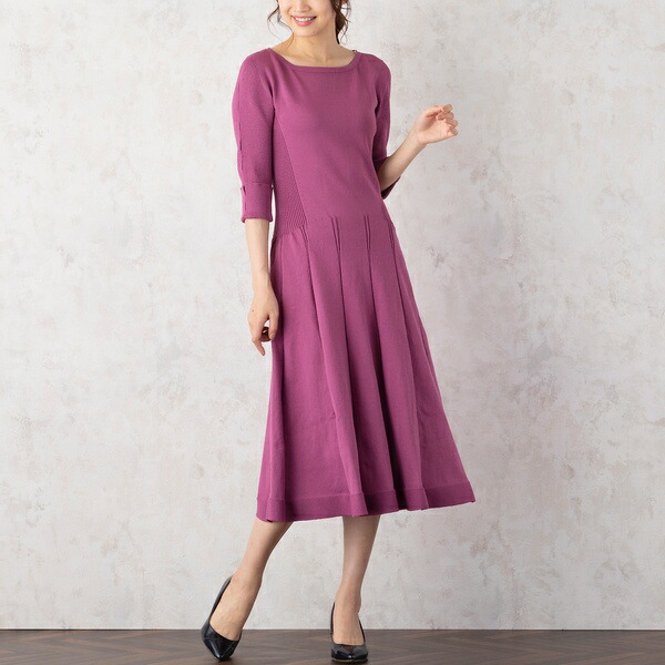 世界的に有名な ワンピース ホールガーメントニットワンピース ローズティアラ Rose Tiara Dgb Gov Bf