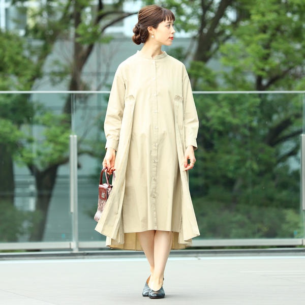 ｒａｙ ｂｅａｍｓ プリーツ キリカエ フレア ワンピース レイビームス 丸井 マルイ 店 ワンピース 体型カバーも叶うシャツワンピ Sale