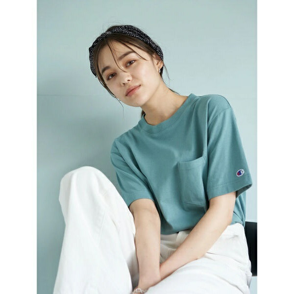 楽天市場 Champion Earth ワンポイントtシャツ アースミュージック エコロジー Earth Music Ecology 丸井 マルイ 楽天市場店