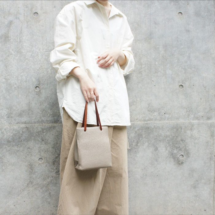 MONTH ITALY LEATHER SHOPPER TOTE／タイドウェイ（TIDEWAY）