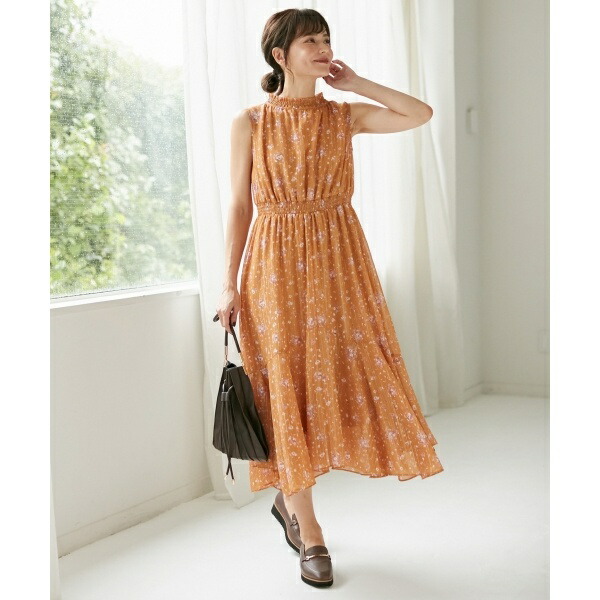 レディースファッション ワンピース お買い得 洗える ｔｗｉｎｋｌｅブーケプリントワンピース フェルゥ ｆｅｒｏｕｘ Zivejgovivax Mk