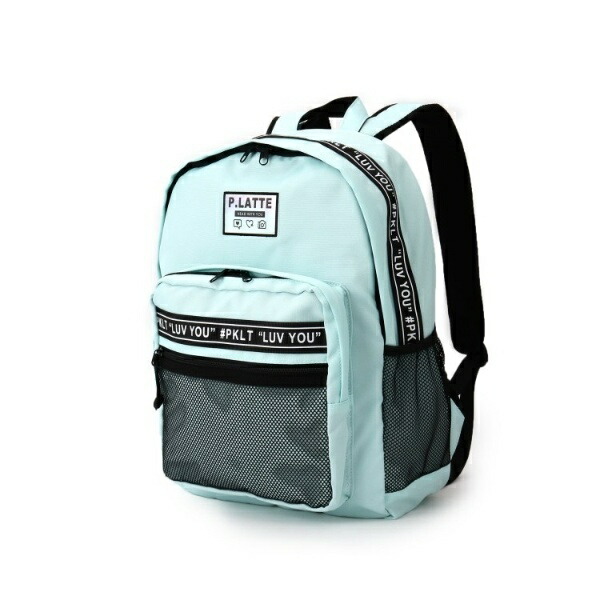 楽天市場 スクエアワッペンリュック ピンクラテ Pink Latte 丸井 マルイ 楽天市場店