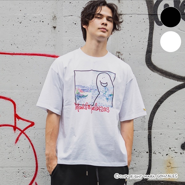 楽天市場 Mark Gonzales マーク ゴンザレス フロントプリントtシャツ マーク ゴンザレス 丸井 マルイ 楽天市場店