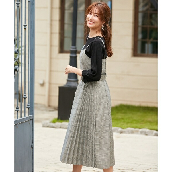 当店限定販売 ワンピース ２ｓｅｔ サイドプリーツ ジャンドレ エニィスィス ａｎｙ ｓｉｓ Dgb Gov Bf