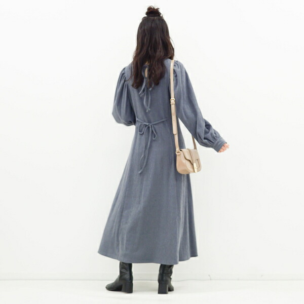 カットジャガード長袖ワンピース アルシーヴ Alittlepeaceofmind Co Uk