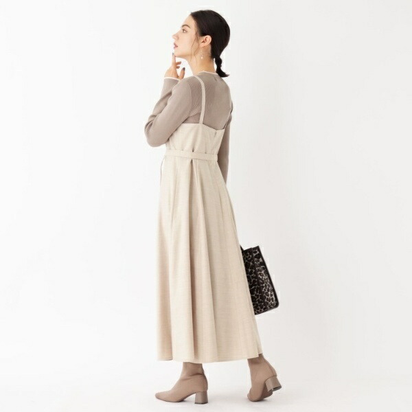 楽天市場 サイドプリーツジャンスカワンピース オペークドットクリップ Opaque Clip 丸井 マルイ 楽天市場店