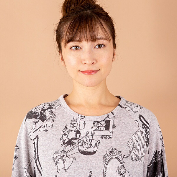 Amour Moomin ムーミン ミイと兄弟達 レディース ダブルジャカード ワンピース アムール Amour Beregszaszietterem Hu