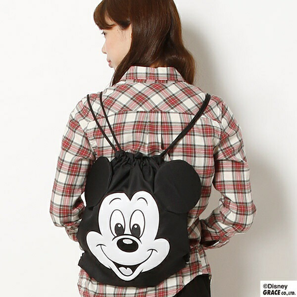 楽天市場 ミッキーマウスサック イーハイフンワールドギャラリー E Hyphen World Gallery 丸井 マルイ 楽天市場店