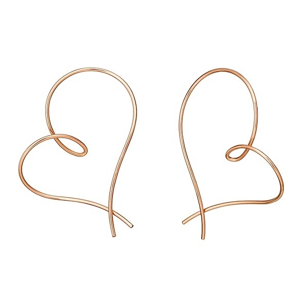 ヒネリハートピアス／テイクアップ ピュア（TAKE-UP pure）