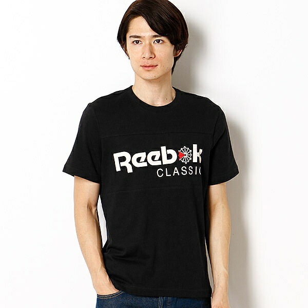 reebok classic t shirts mens black