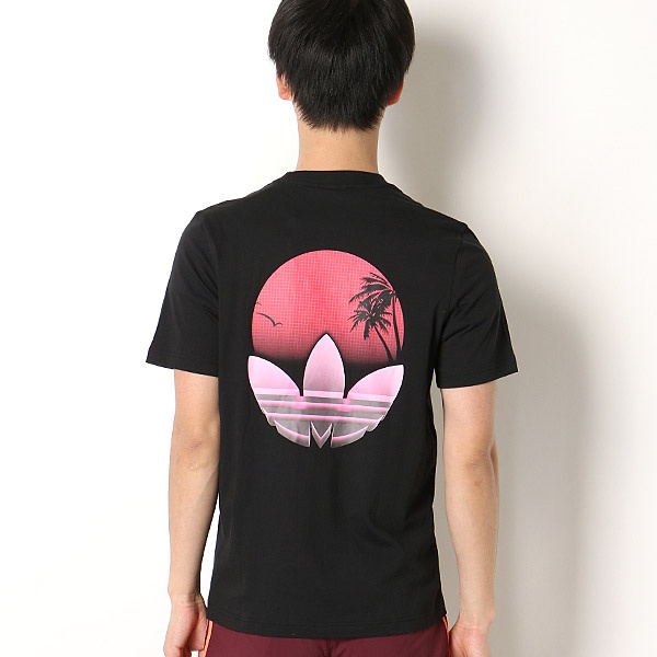 adidas black and pink shirt