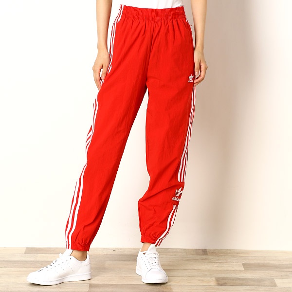 adidas originals red track pants