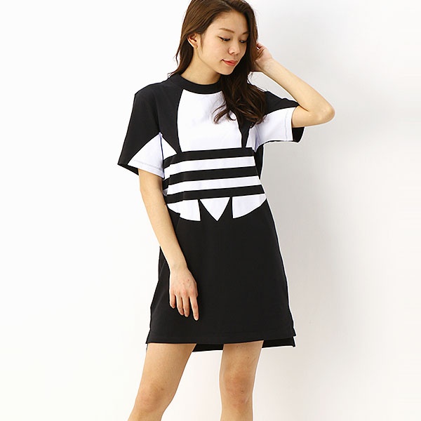 楽天市場 アディダスオリジナルス Lrg Logo Dress チュニック ワンピース アディダス オリジナルス Adidas Originals 丸井 マルイ 楽天市場店