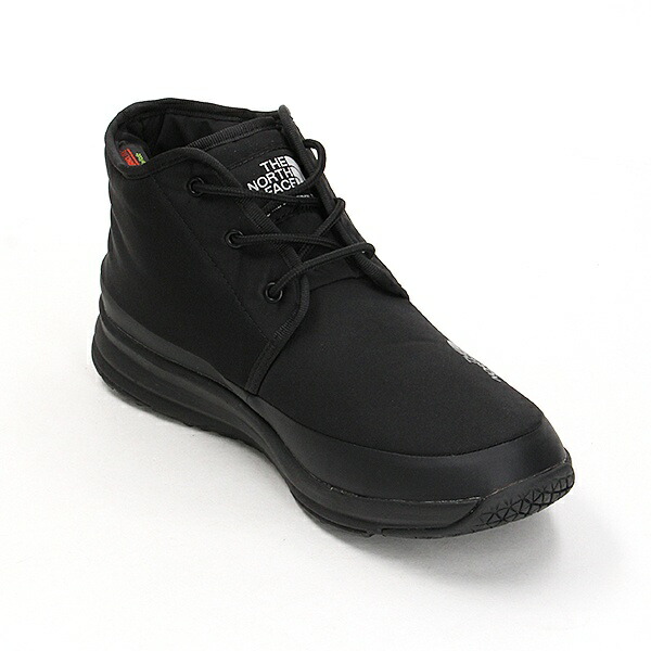 ノースフェイス　ヌプシトラクションライトウォータープルーフ　ブラック　24センチ ノースフェイス スノーブーツ 冬靴 メンズ レディース ヌプシ