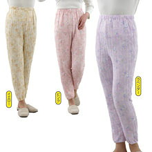 可憐な花柄!気らくで暖かパンツ(3本組)|日本文化センター 店