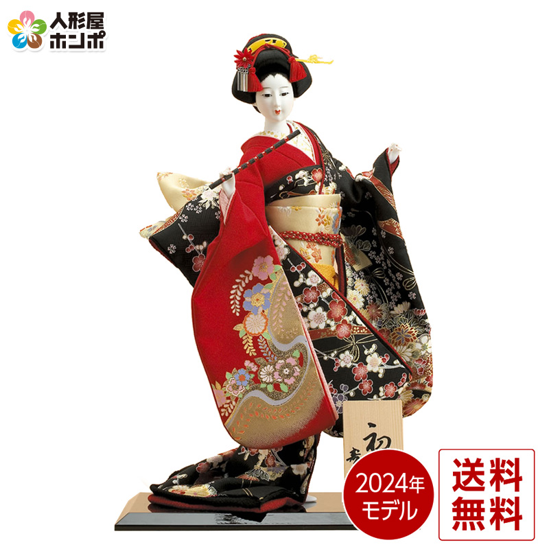 【大注目】 日本人形 尾山人形 人形単品 寿喜代作 sk-o1684 金彩 10号 初音 89％以上節約