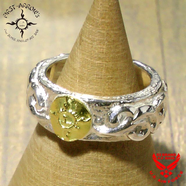 楽天市場】ポイント2倍!!ファーストアローズ K18付き ベアロックリング