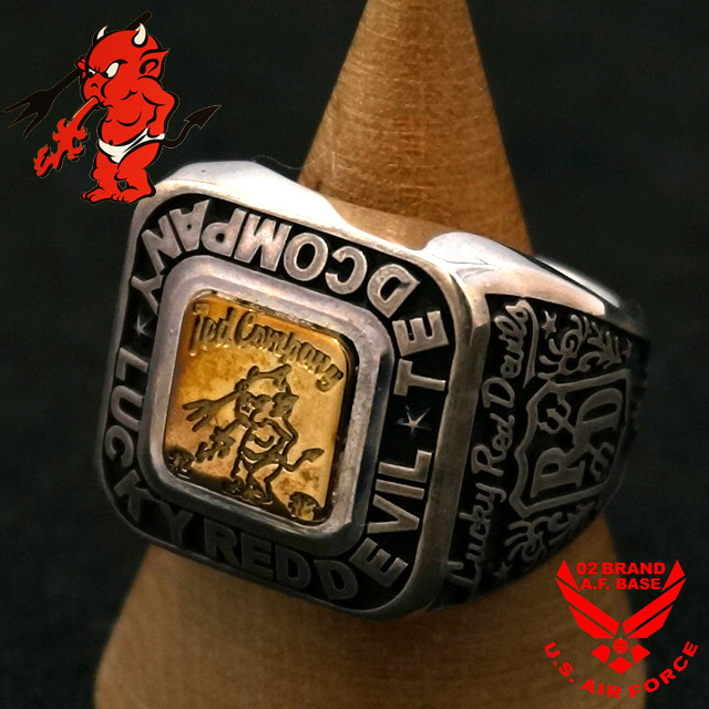 テッドマン スクエアカレッジリング TEDMAN ted-ring-03