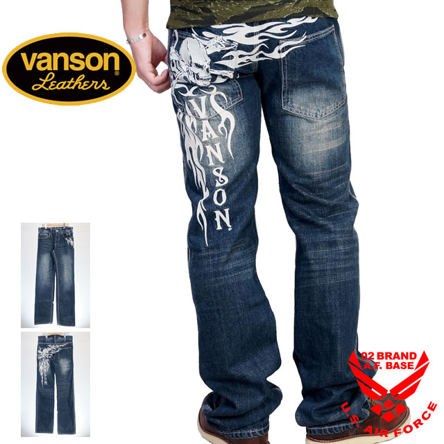 楽天市場】バンソン VANSON ジーンズ フライングファイヤー