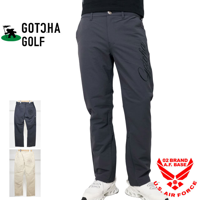 GOTCHA GOLF クーポン有 ガッチャゴルフ メンズ ストレッチ 吸汗