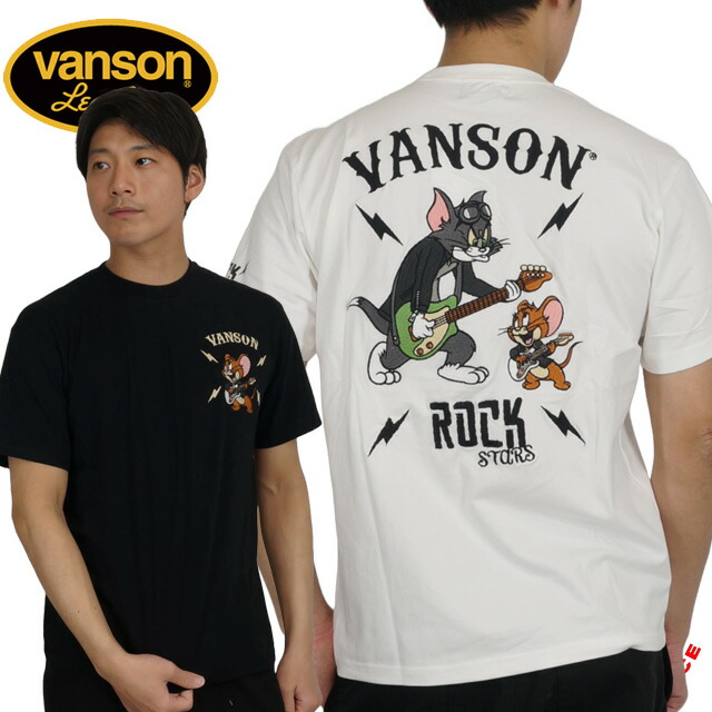 楽天市場】バンソン トムとジェリーコラボ バイカーズトムジェリ刺繍