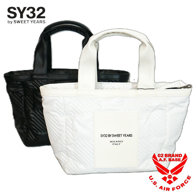 SY32 ブロックエンボス柄 カートバッグ ユニセックス 新作2025年モデル SWEETYEARS32 syg-25a9-17｜02BRAND ゼロツーブランド