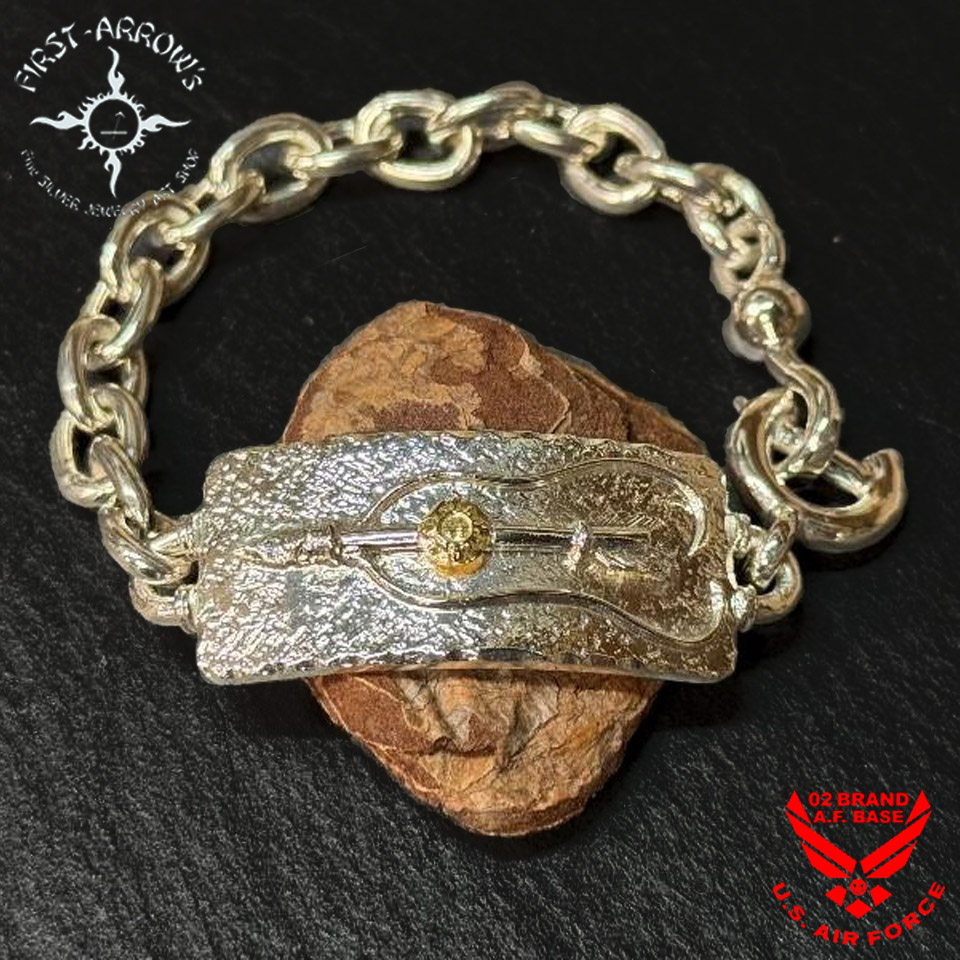 ファーストアローズ　first arrows ブレスレット　フェザー FIRST ARROW's/ファーストアローズ】「Feather Chain Bracelet