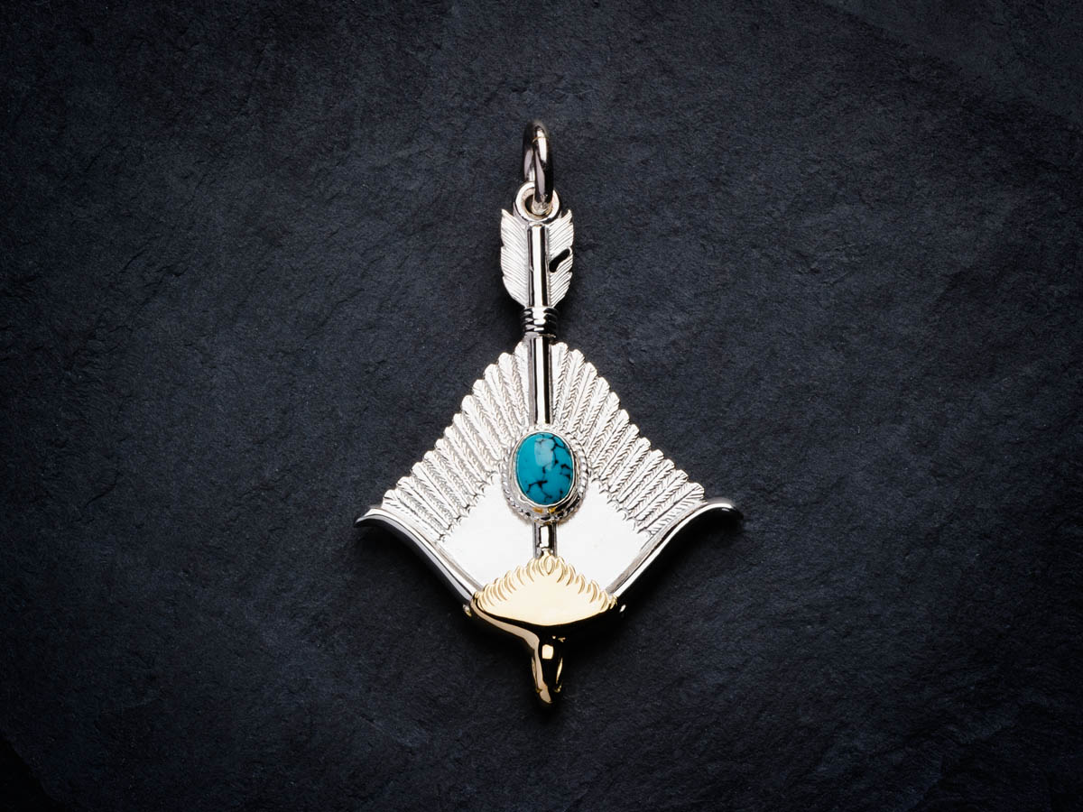 【Beeです！！】ファーストアローズk18 ターコイズ付イーグル Beeです！！】ファーストアローズk18 ターコイズ付イーグル Beeです