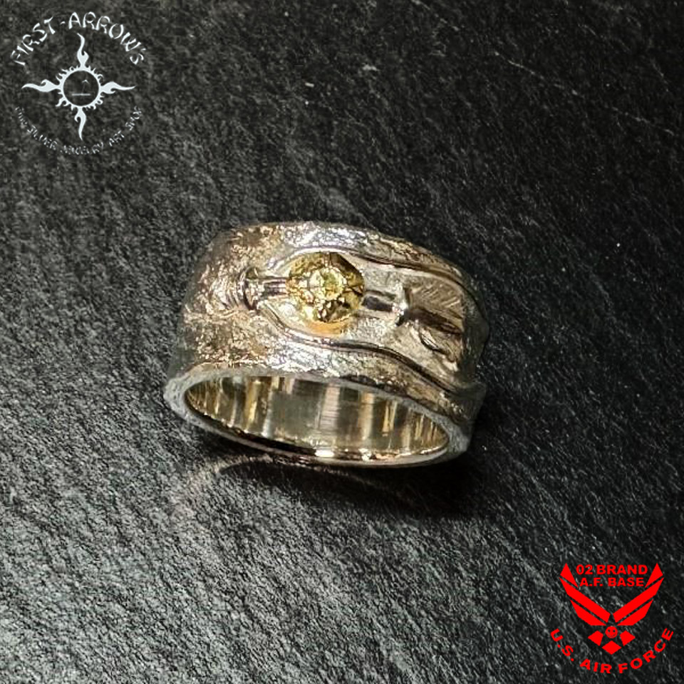 楽天市場】ポイント2倍!!ファーストアローズ K18付 ベアロックリング L