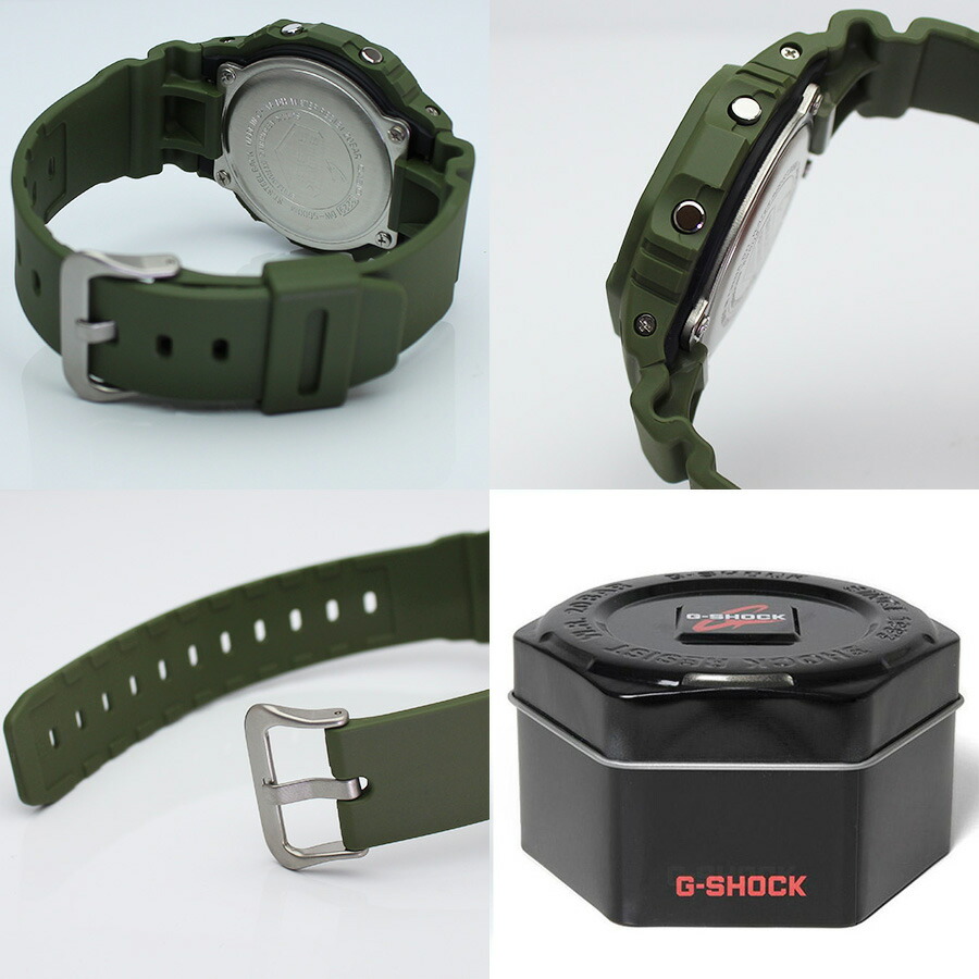 casio dw 5600 green