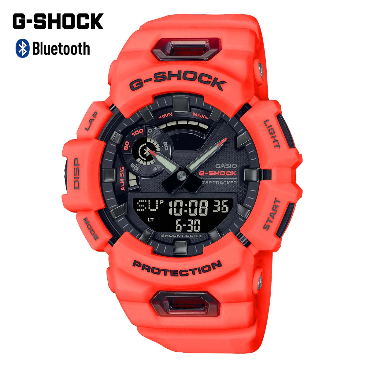 楽天市場】【G-SHOCK MOVE】アプリ対応 スマホ 着信通知 メール通知 LINE通知 G-SHOCK ジーショック CASIO カシオ  スマートウォッチ Bluetooth ブルートゥース スマホ連動 スマホリンク G-SQUAD ジースクアッド GBA-900-1A6 ブラック  パープル ワークアウト トレーニング ...