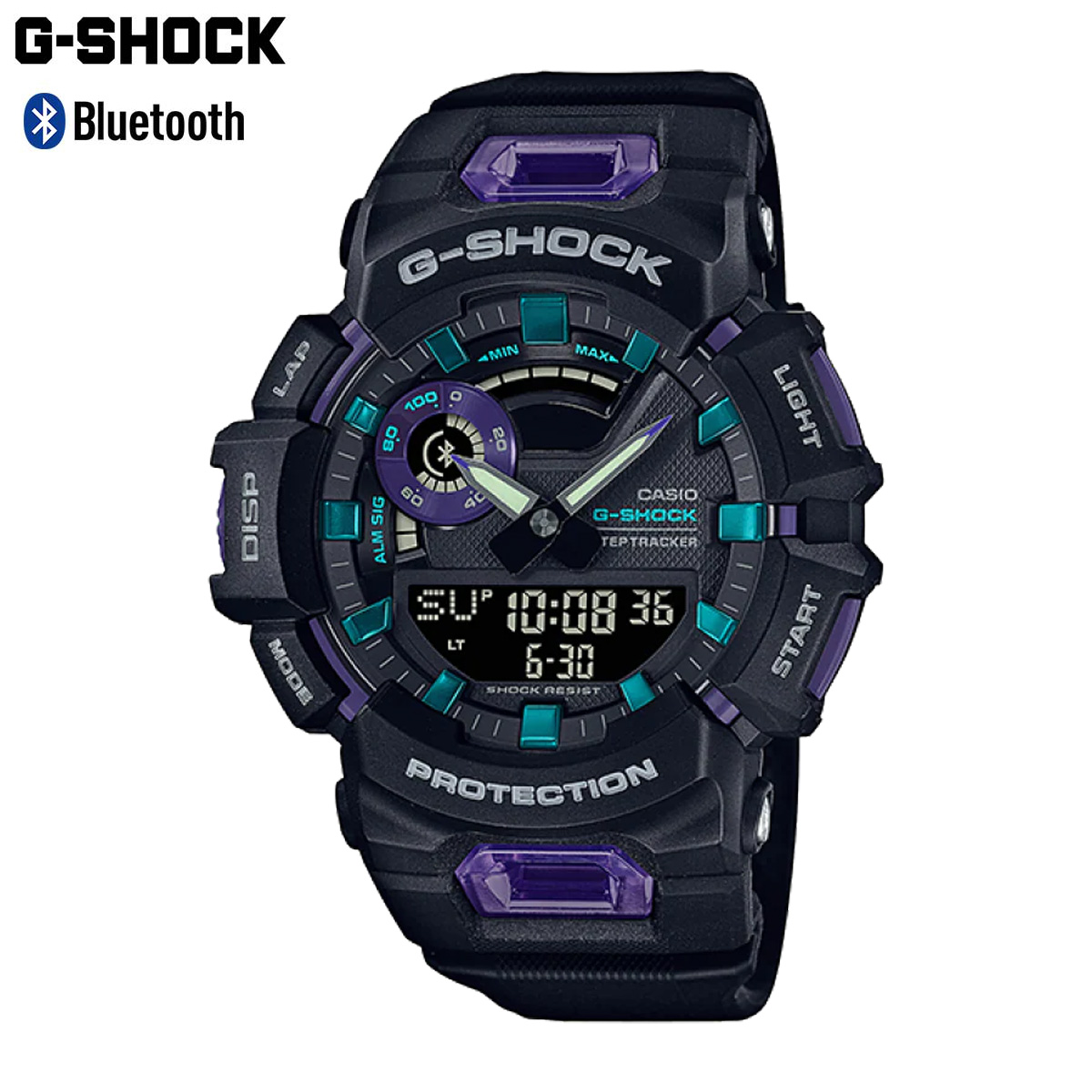 【未使用】G-SHOCK CASIO Bluetooth スマホ連携20気圧防水 G-SHOCK カシオ スポーツウォッチ 20気圧防水 デジタル 腕時計