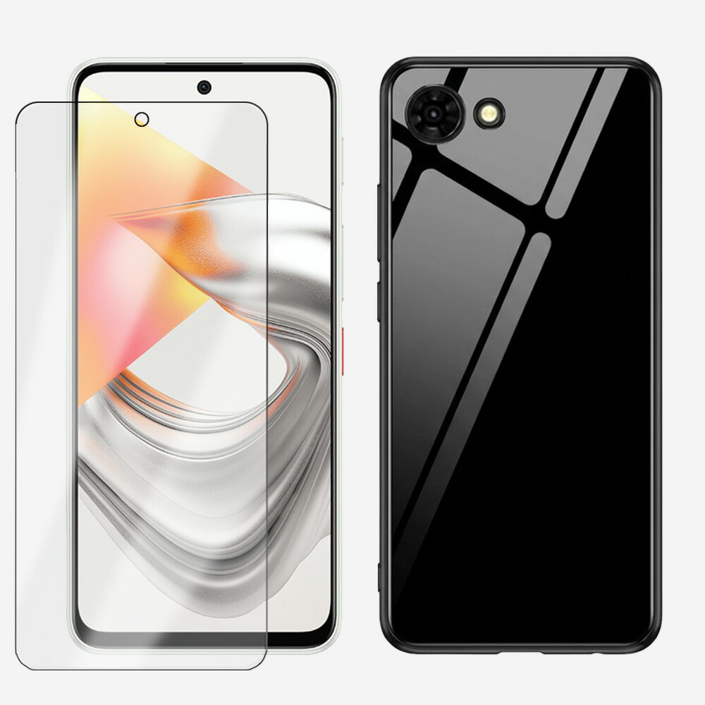 楽天市場】ZTE nubia S2R Z6305R 強化ガラスフィルム+ブラックPC