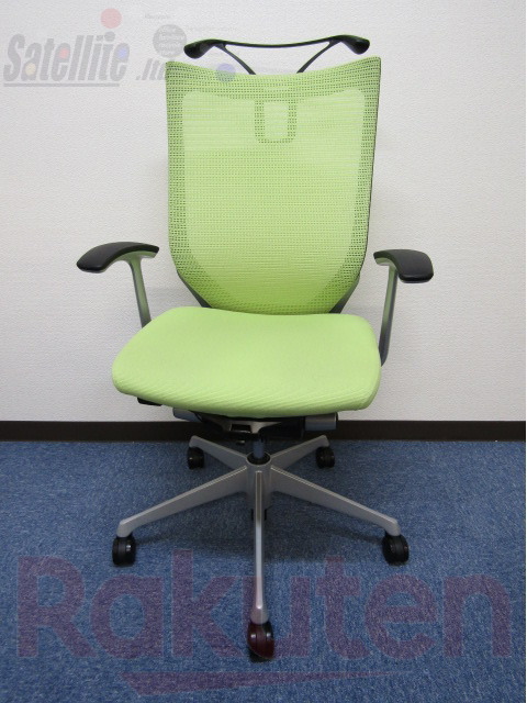 Baron【中古】オフィスチェア オカムラ ハンガー 固定肘付 ハイバック|中古オフィス家具のサテライト