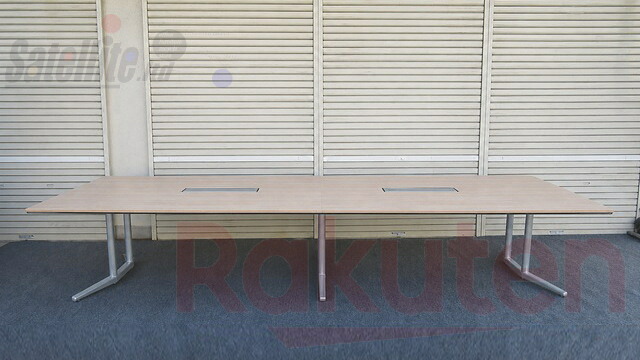 オカムラ RATIO-2 中古会議テーブル W4000ｘD1200【配送先が指定地域のみの販売】｜中古オフィス家具のサテライト