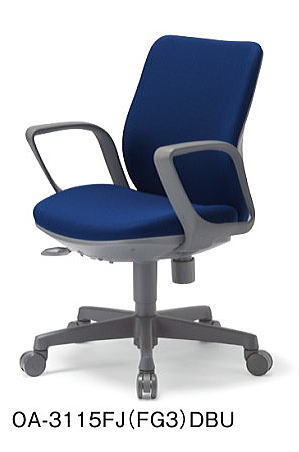 ローバック サークル肘 OA-3100シリーズ オフィスチェア AICO 事務椅子