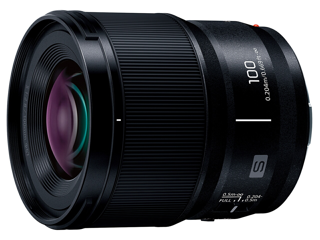 Panasonic カメラレンズ LUMIX S 100mm F2.8 MACRO S-E100【お取り寄せ（4週間から5週程度）での入荷、発送】