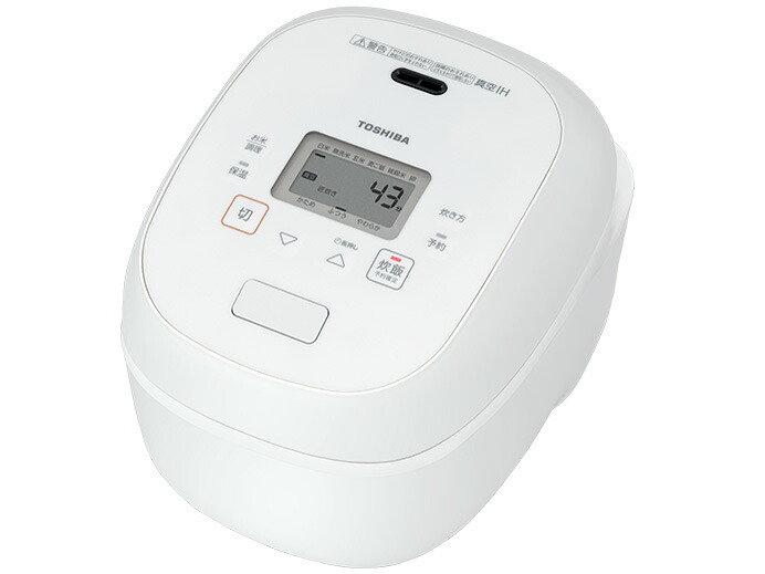 TOSHIBA 真空IHジャー炊飯器 RC-18RWB(W) [グランホワイト]【お取り寄せ（２週から３週間程度での入荷、発送）】