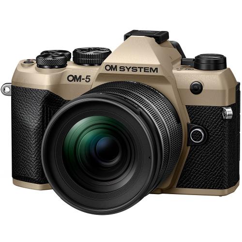 OM SYSTEM OM-5 Mark II 12-45mm F4.0 PRO レンズキット [サンドベージュ]【お取り寄せ ※1ヶ月から2ヶ月見込み】｜激安家電の店　愛グループ