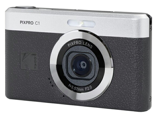 Kodak PIXPRO コンパクトデジタルカメラ C1BK [ブラック]【お取り寄せ（1週間から10営業日程度）での入荷、発送】｜激安家電の店　愛グループ
