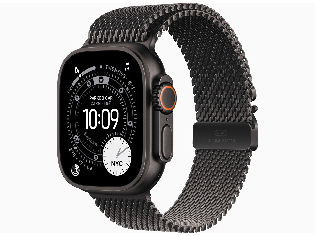 Apple Watch Ultra3 49粍 MF1Q4J/A BK ブラックチタニウムミラネーゼループ M【お取り寄せ ※1ヶ月から2ヶ月確からしさ】