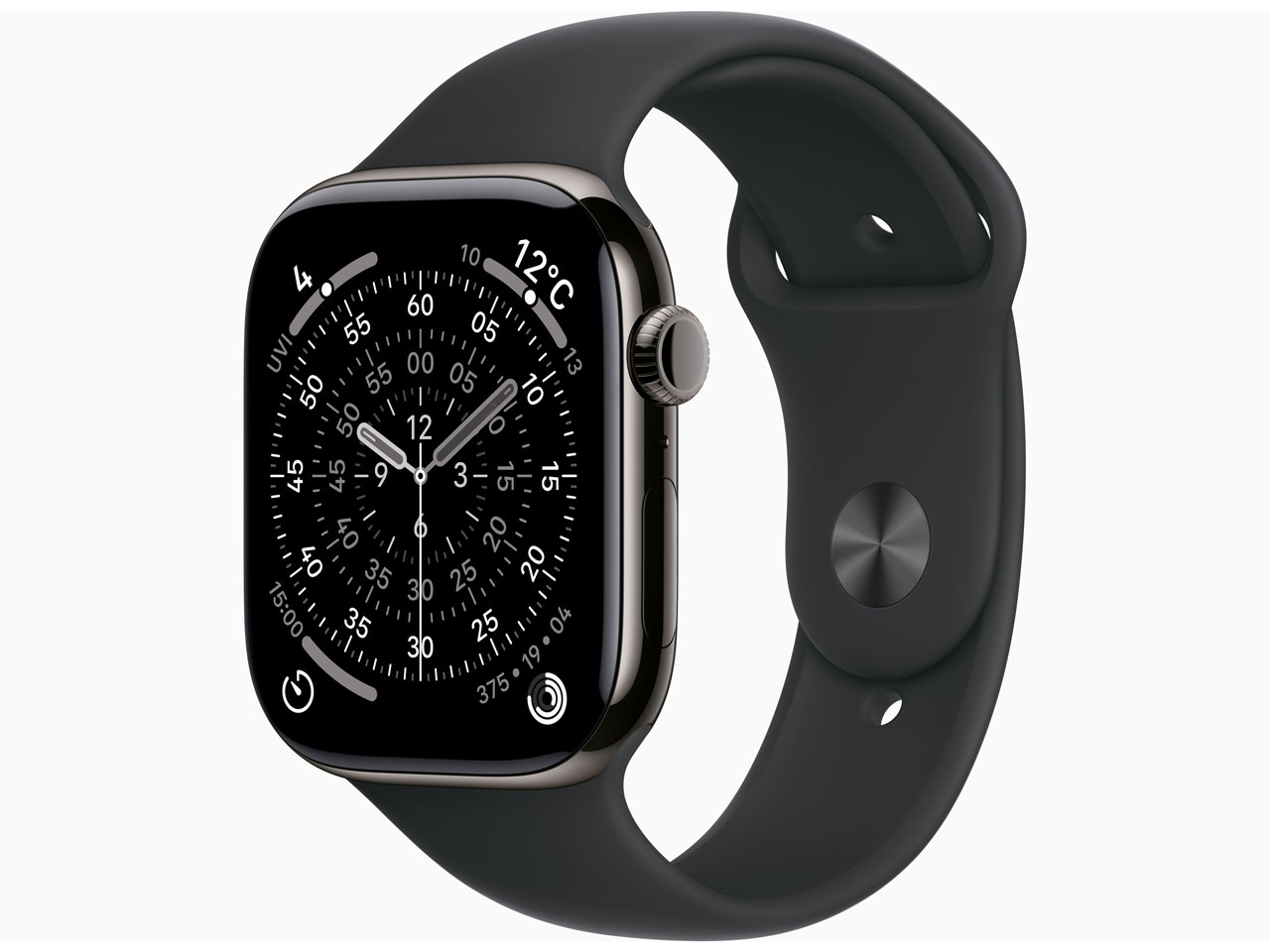 Apple Watch Series11 セルラー 46mm MFD24J/A STTiケース BKスポーツバンド M/L【お取り寄せ ※1ヶ月から2ヶ月見込み】