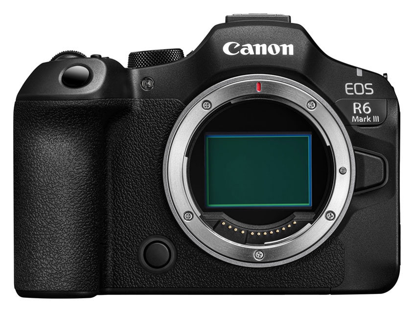 CANON EOS R6 Mark III 上半身【お取り寄せ商いもの（３週から４週座標軸での入荷、送りとどける）】