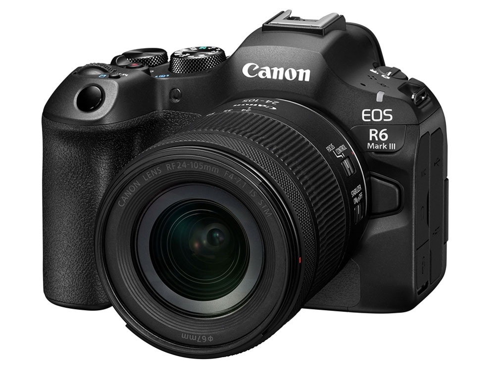 CANON EOS R6 Mark III RF24-105 IS STM 水晶体一揃いの道具【お取り寄せ商いもの（３週から４週座標軸での入荷、送りとどける）】