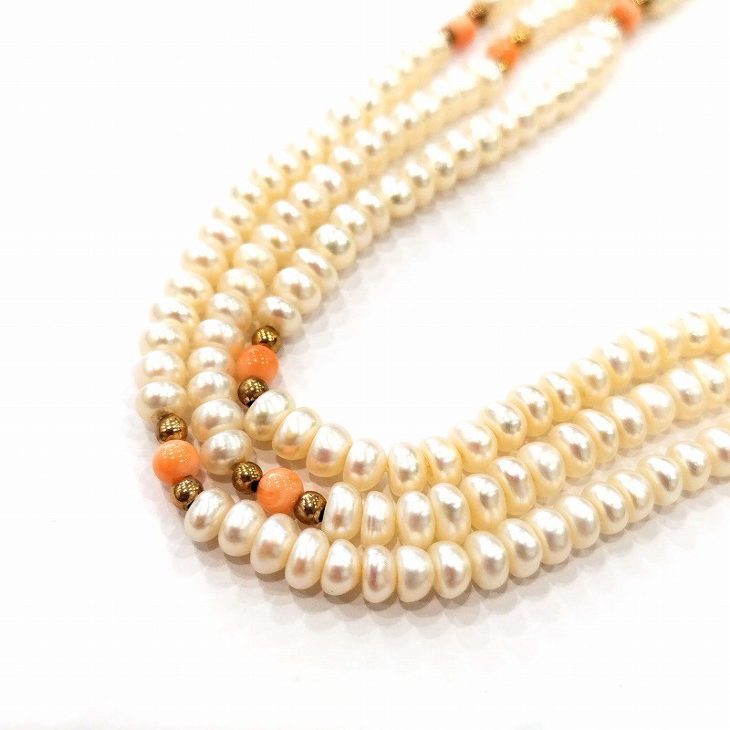 k18 パール　ジュエリーマキ　ネックレストップ k18 パールジュエリーマキネックレストップ