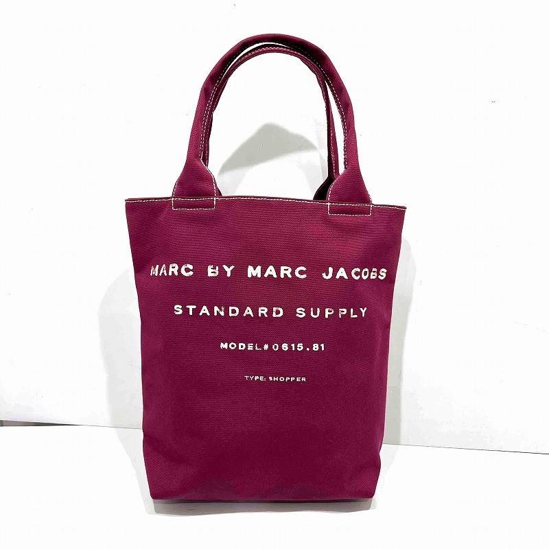 【関税込み】Marc Jacobs レッド The Canvas Small トートバッグ MARC JACOBS マークジェイコブス Marc Jacobs バッグ トート