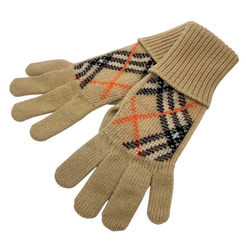 [美品/未使用]バーバリー BURBERRY レザー手袋 Yahoo!オークション -「バーバリー 手袋 レザー」の落札相場