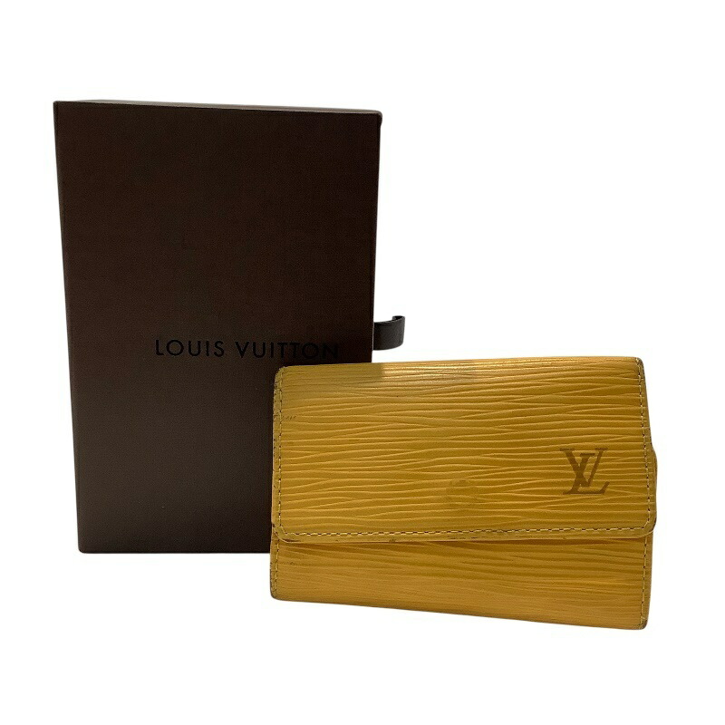 Louis Vuitton ルイヴィトン 6連キーケース エピ　イエロー 楽天市場】LOUIS VUITTON ルイ ヴィトン エピ ミュルティクレ6 6